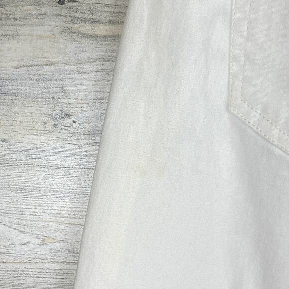 Sound Style Womens 4 White High Rise Straight Leg Denim Jeans NWT - Picture 9 of 9